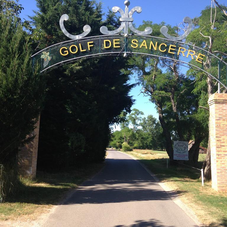 Hotel De La Loire Saint-Satur Bagian luar foto